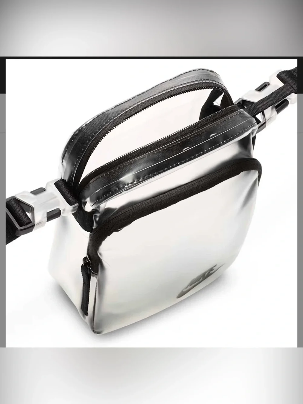 Nike crystal crossbody bag